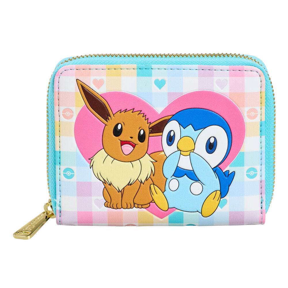 Imagen de Cartera Piplup And Eevee Friends Pokemon Loungefly parte de nuestra colección en Espadas y más, sitio oficial.