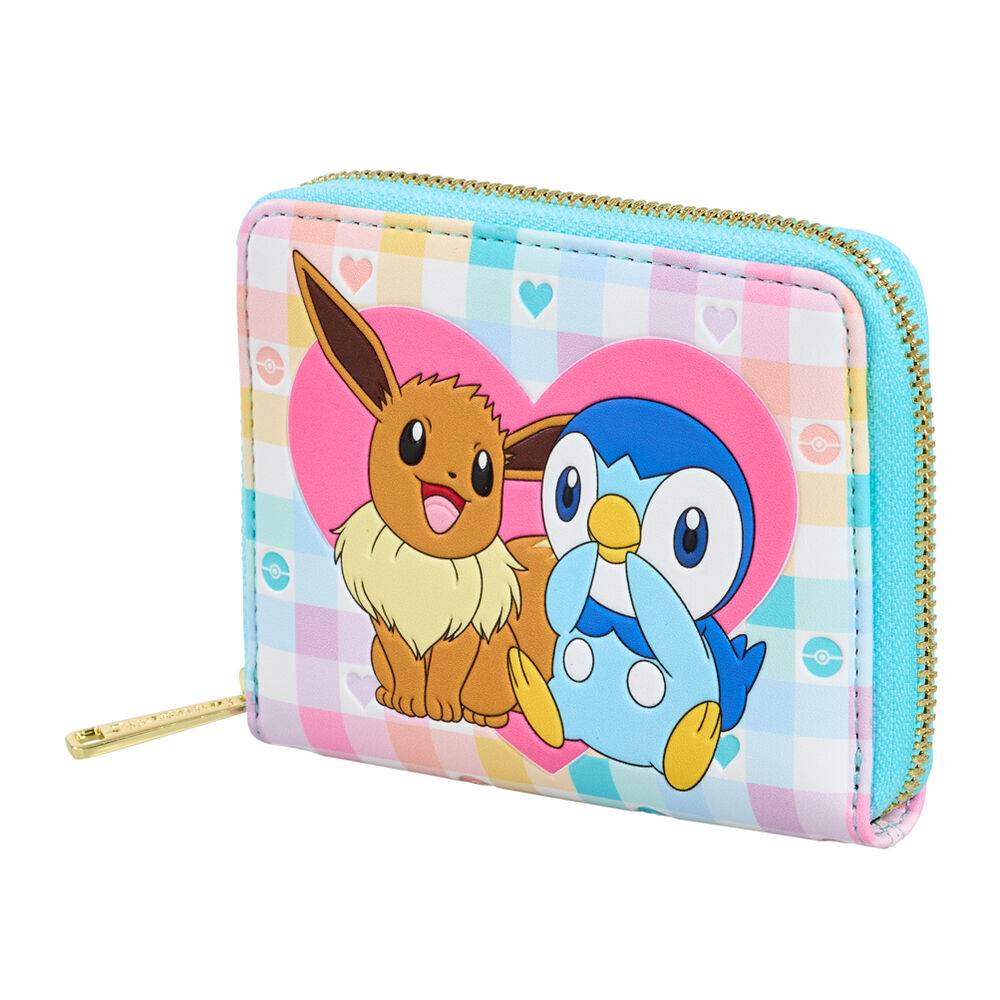 Imagen de Cartera Piplup And Eevee Friends Pokemon Loungefly parte de nuestra colección en Espadas y más, sitio oficial.