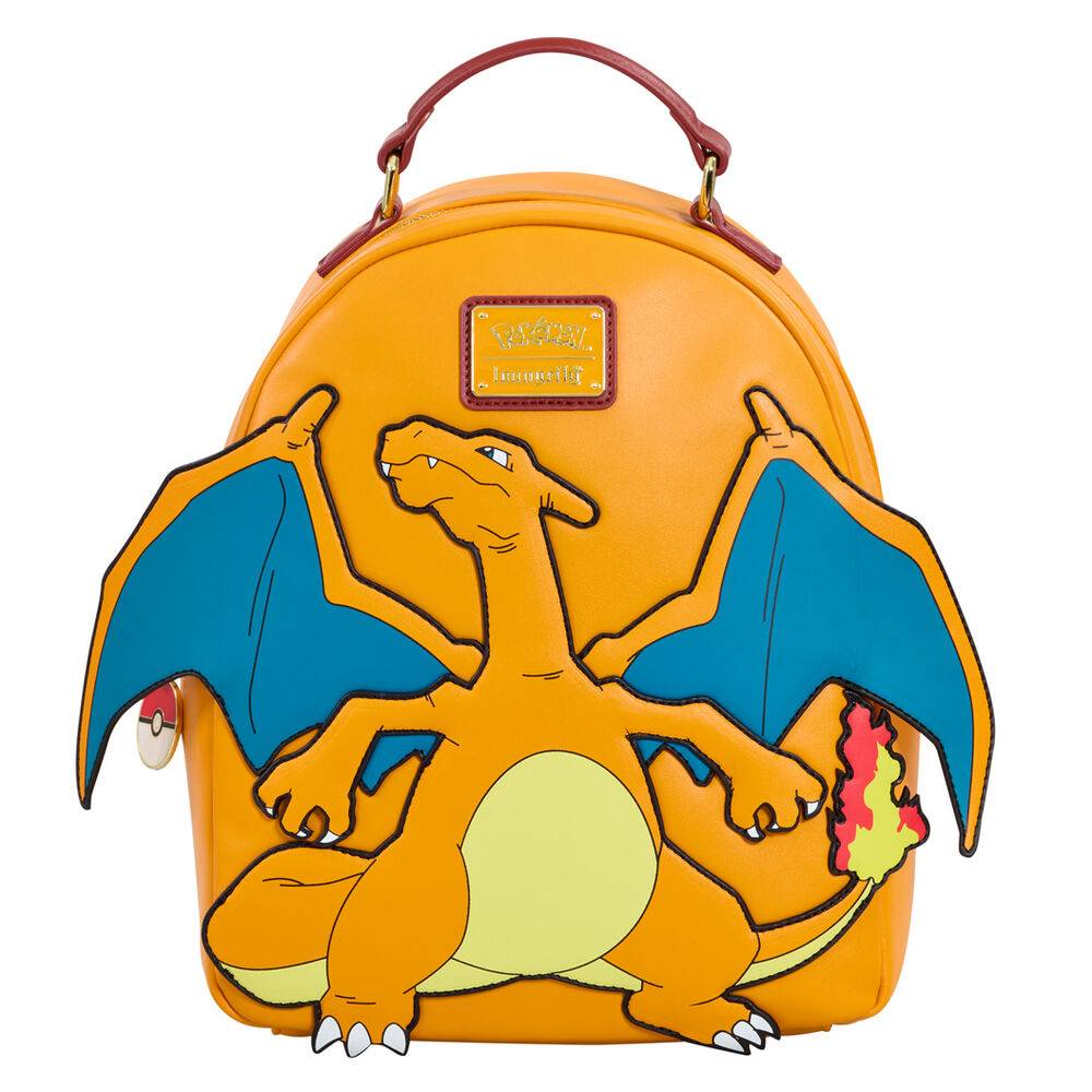 Imagen de Mochila Charizard Pokemon Loungefly parte de nuestra colección en Espadas y más, sitio oficial.