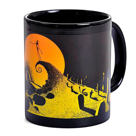 Imagen 1 de Taza Escena Del Cementerio Pesadilla Antes De Navidad Disney 315Ml