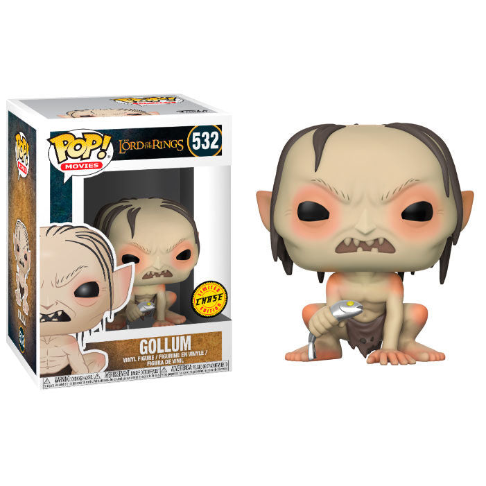 Imagen de Figura Pop Lord Of The Rings Gollum Chase parte de nuestra colección en Espadas y más, sitio oficial.