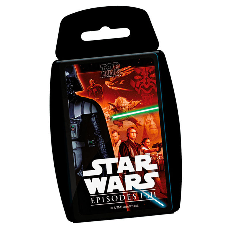 Imagen de Juego Cartas Star Wars Classic Top Trumps parte de nuestra colección en Espadas y más, sitio oficial.