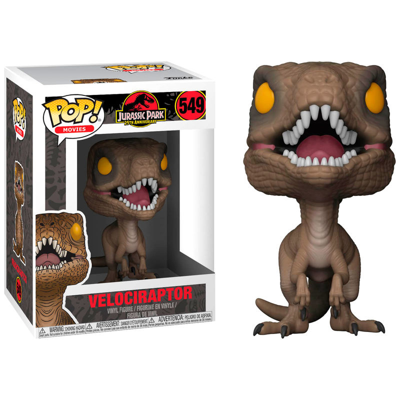 Imagen de Figura Pop Jurassic Park Velociraptor parte de nuestra colección en Espadas y más, sitio oficial.