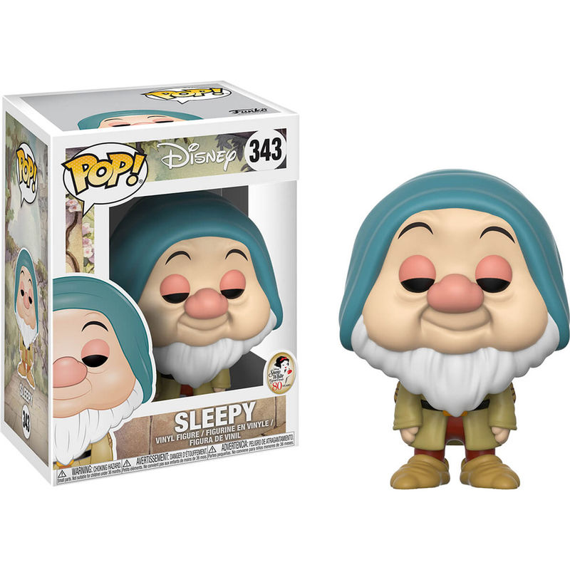 Imagen 2 - Figura Pop Disney Blancanieves Y Los Siete Enanitos Dormilon