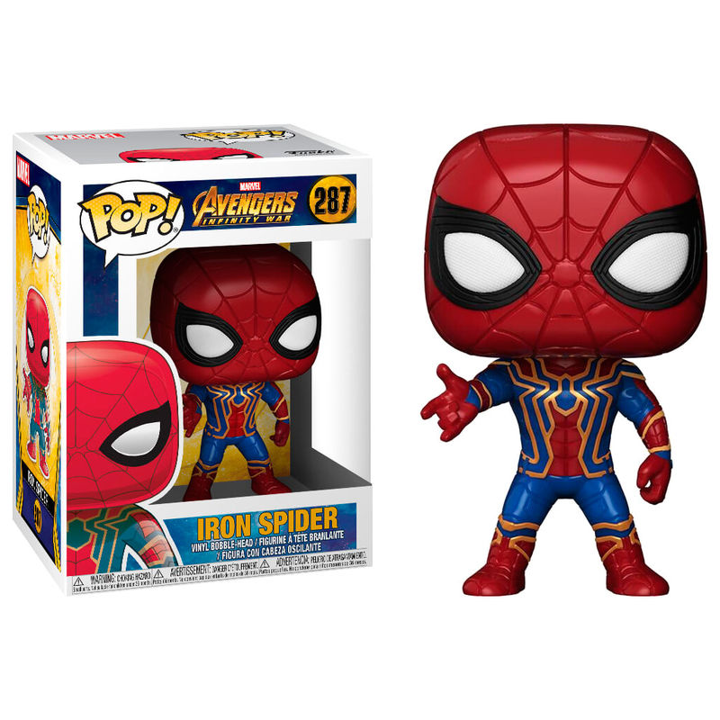 Imagen de Figura Pop Marvel Avengers Infinity War Iron Spider parte de nuestra colección en Espadas y más, sitio oficial.