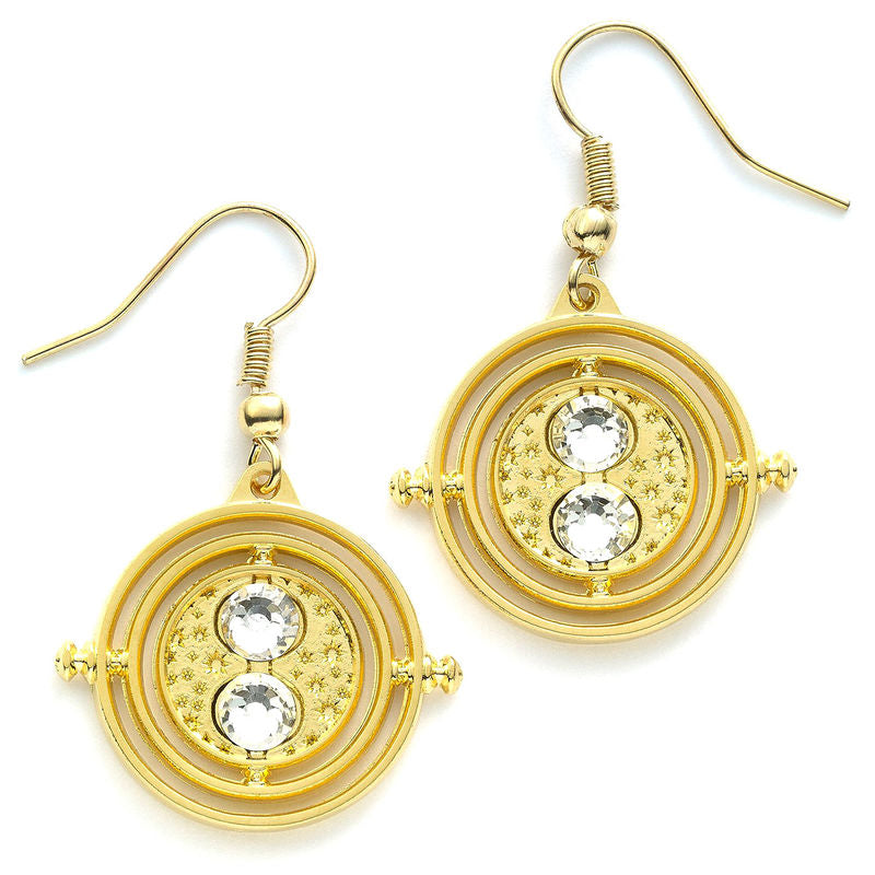 Imagen 2 - Pendientes Time Turner Gold Harry Potter