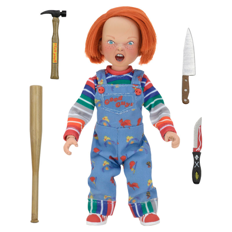 Imagen de Figura Chucky Muñeco Diabolico 14Cm parte de nuestra colección en Espadas y más, sitio oficial.