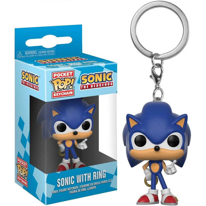Imagen de Llavero Pocket Pop Sonic With Ring parte de nuestra colección en Espadas y más, sitio oficial.