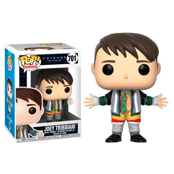 Imagen de Figura Pop Friends Joey Tribbiani In Chandlers Clothes parte de nuestra colección en Espadas y más, sitio oficial.