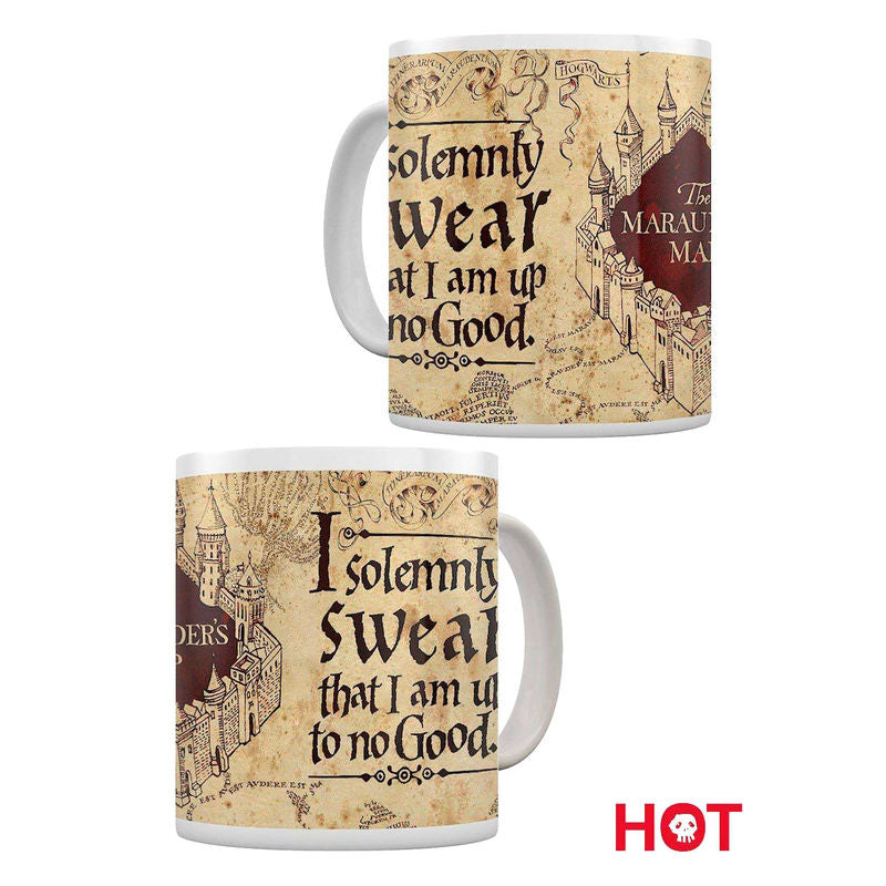 Imagen 2 - Taza Termica Mapa Merodeador Harry Potter Magica