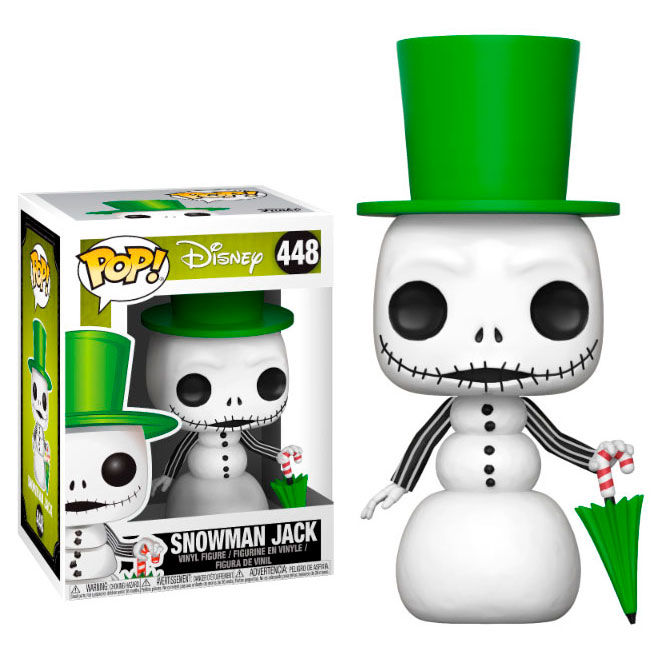 Imagen 1 de Figura Pop Disney Pesadilla Antes De Navidad Snowman Jack