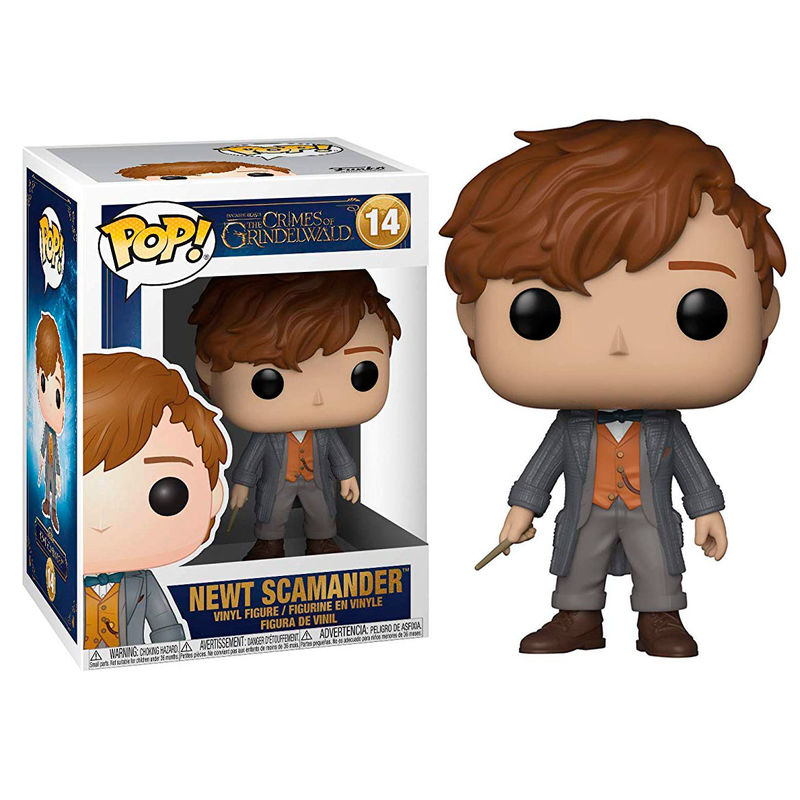Imagen de Figura Pop Fantastic Beasts 2 The Crimes Of Grindelwald Newt Scamander parte de nuestra colección en Espadas y más, sitio oficial.