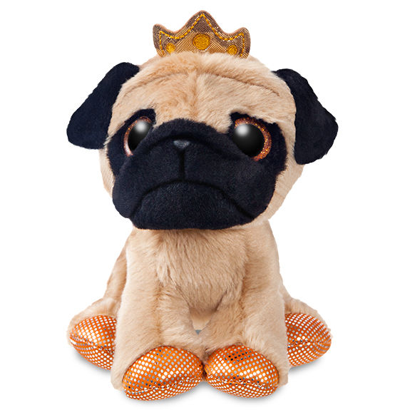 Imagen de Peluche Perro Pug Soft 18Cm parte de nuestra colección en Espadas y más, sitio oficial.