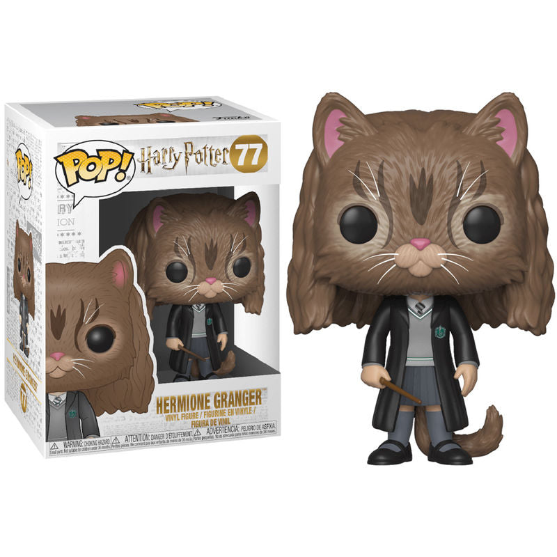Imagen de Figura Pop Harry Potter Hermione As Cat parte de nuestra colección en Espadas y más, sitio oficial.