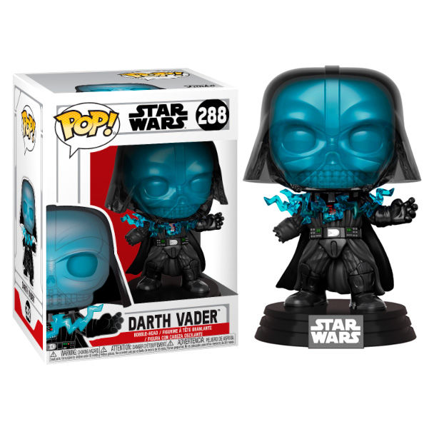 Imagen de Figura Pop Star Wars Electrocuted Vader parte de nuestra colección en Espadas y más, sitio oficial.