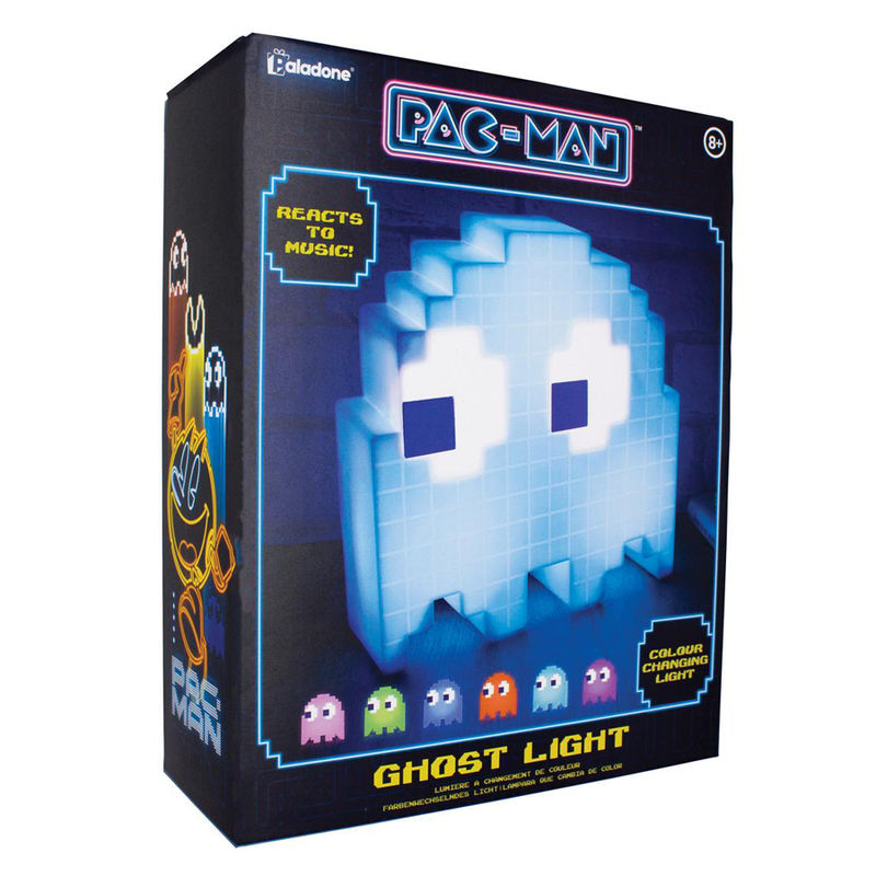Imagen de Lampara Fantasma Pac Man parte de nuestra colección en Espadas y más, sitio oficial.