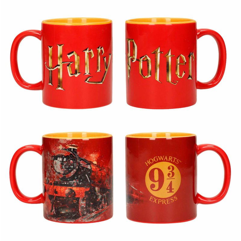 Imagen de Set Tazas Logo Hogwarts Harry Potter parte de nuestra colección en Espadas y más, sitio oficial.