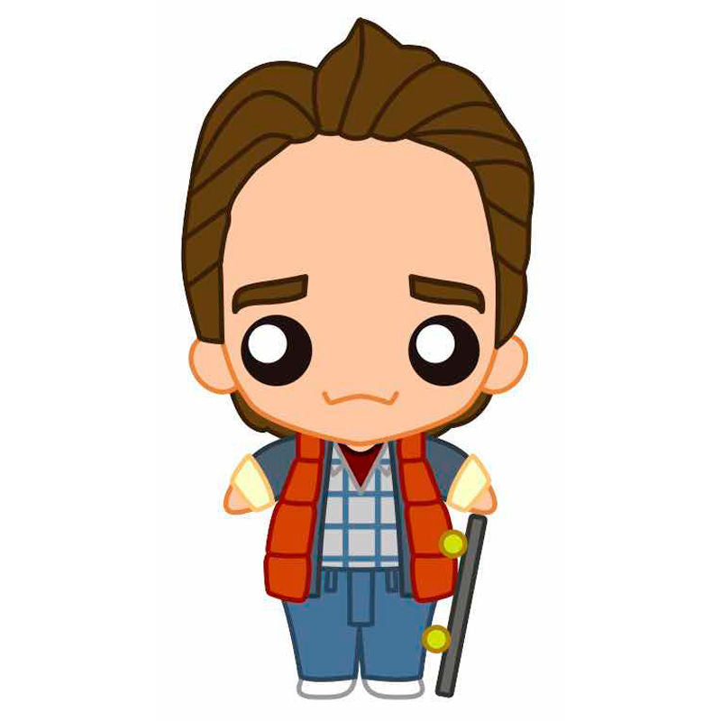 Imagen 1 - Figura Pokis Marty Mcfly Aeropatin Regreso Al Futuro
