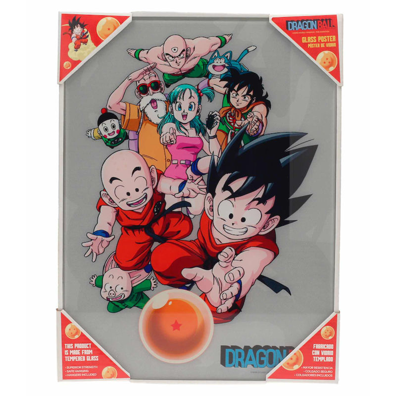 Imagen 1 - Poster Cristal Personajes Dragon Ball