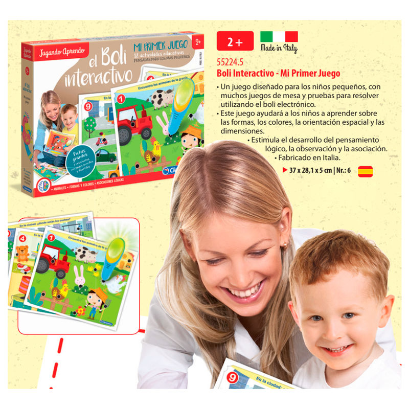 Imagen 1 - Boli Interactivo Mi Primer Juego Español