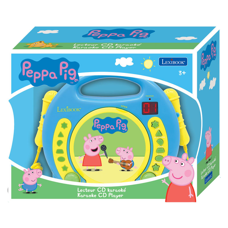 Imagen 1 - Reproductor Cd Peppa Pig Con Microfonos