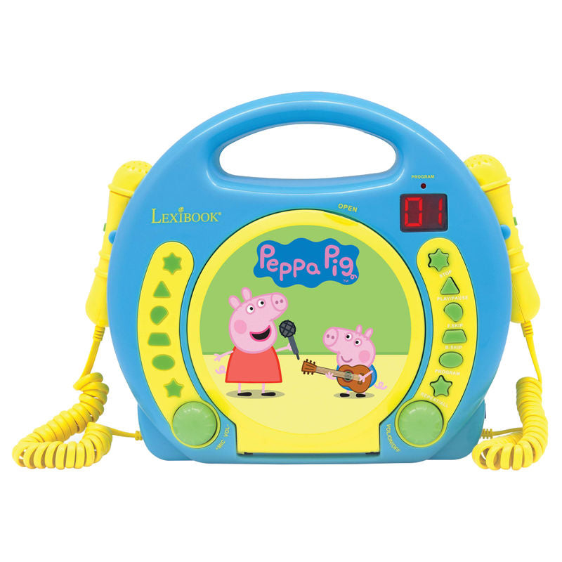 Imagen 2 - Reproductor Cd Peppa Pig Con Microfonos