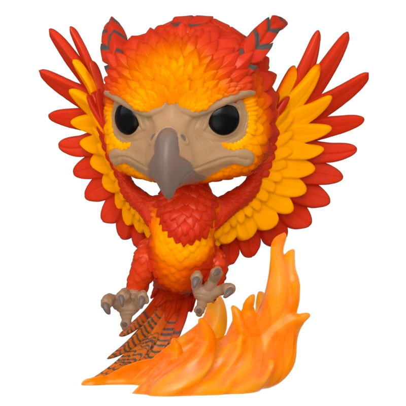Imagen de Figura Pop Harry Potter Fawkes parte de nuestra colección en Espadas y más, sitio oficial.