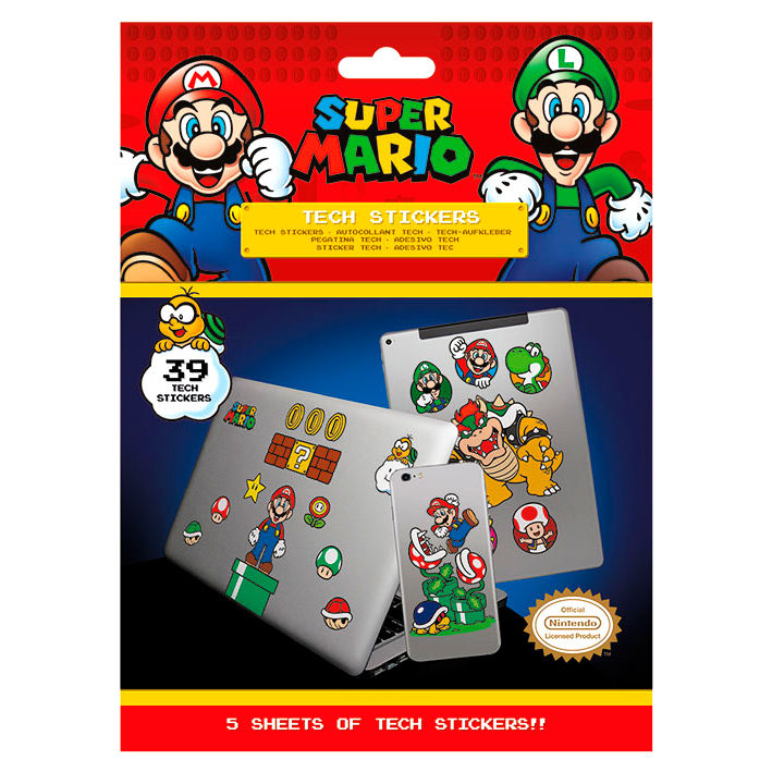 Imagen 1 de Set 29 Vinilos Super Mario Bros Nintendo