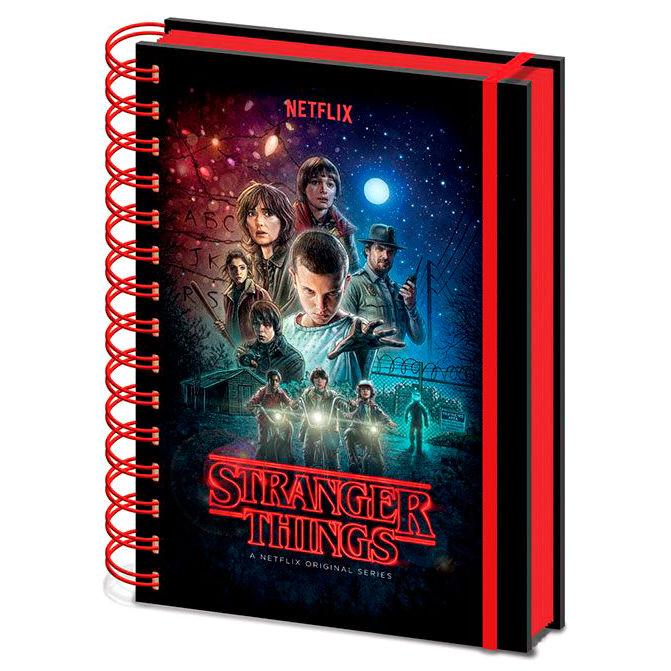 Imagen 1 de Cuaderno A5 Poster Stranger Things