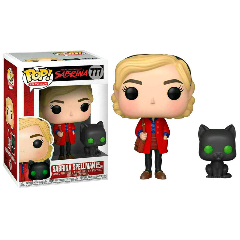 Imagen de Figura Pop Chilling Adventures Sabrina With Salem parte de nuestra colección en Espadas y más, sitio oficial.