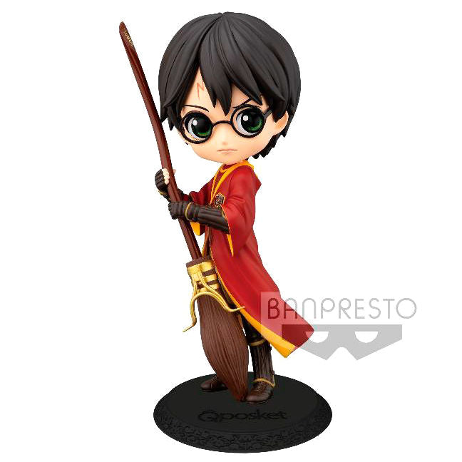 Imagen de Figura Harry Quidditch Harry Potter Q Posket A 14Cm parte de nuestra colección en Espadas y más, sitio oficial.