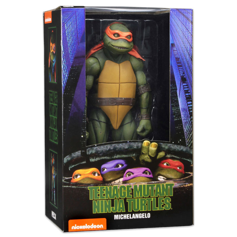 Imagen 2 - Figura Articulada Michelangelo Tortugas Ninja 42Cm