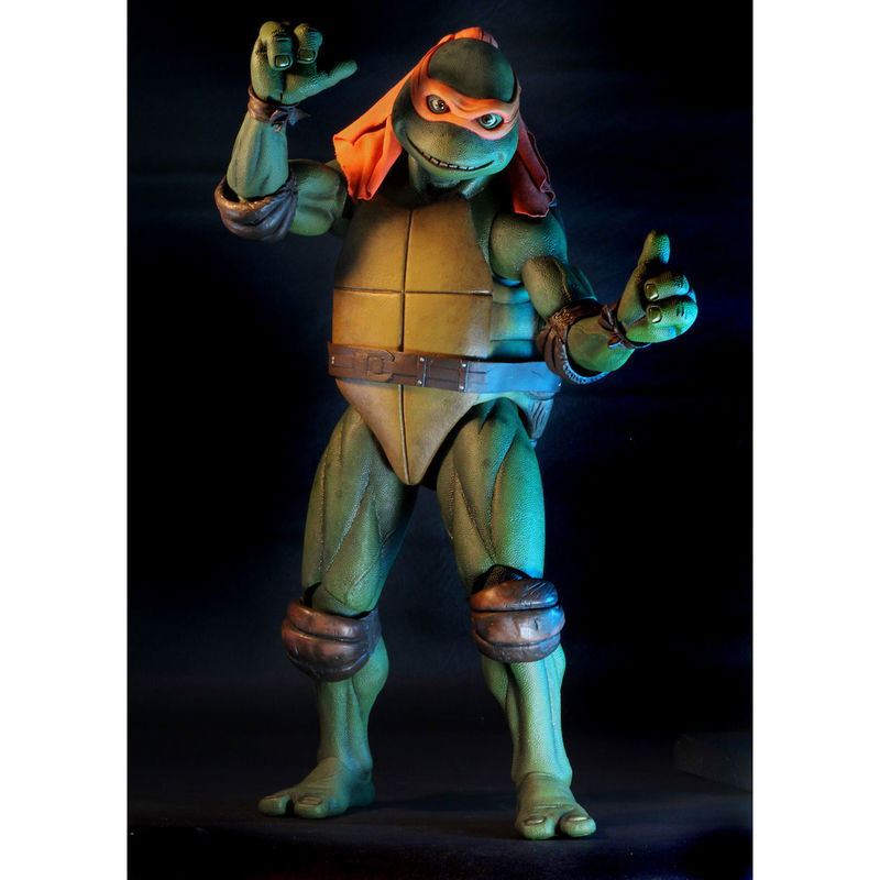 Imagen 3 - Figura Articulada Michelangelo Tortugas Ninja 42Cm