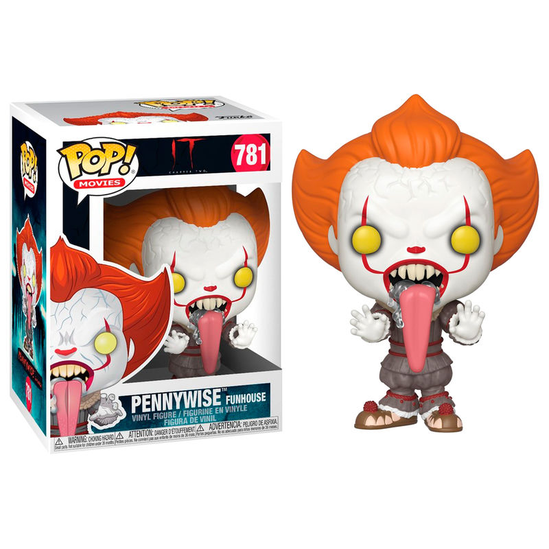 Imagen de Figura Pop It Chapter 2 Pennywise With Dog Tongue parte de nuestra colección en Espadas y más, sitio oficial.