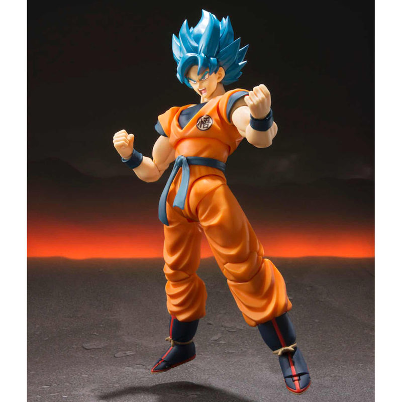 Imagen de Figura Super Saiyan God Super Saiyan Son Goku Dragon Ball Super Broly 14Cm parte de nuestra colección en Espadas y más, sitio oficial.