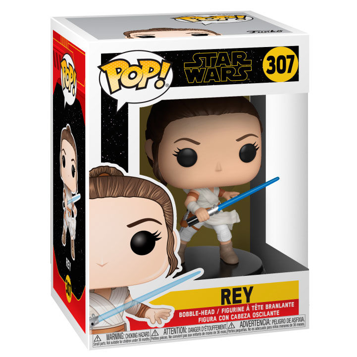 Imagen 2 de Figura Pop Star Wars Rise Of Skywalker Rey