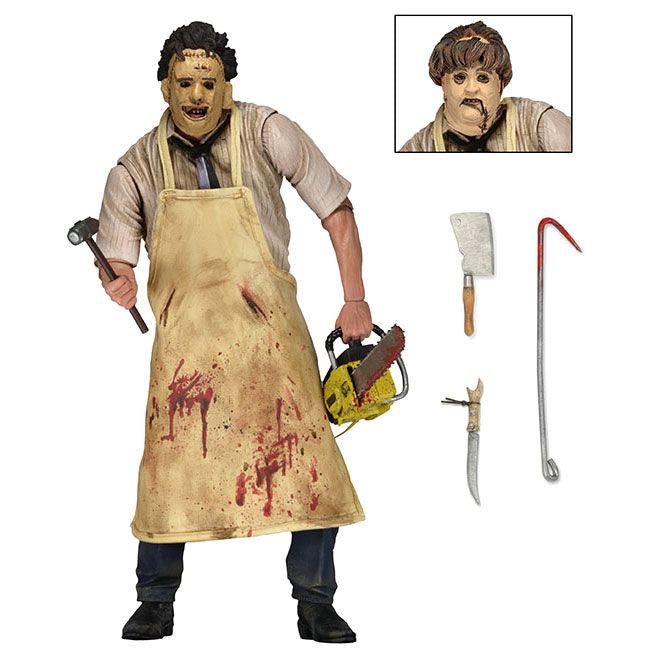 Imagen 6 - Figura Retro Ultimate Leatherface 40Th Anniversary La Matanza De Texas 18Cm