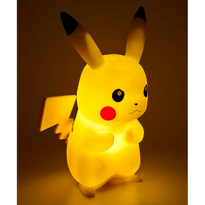 Imagen de Lampara Led 3D Pikachu Pokemon 25Cm parte de nuestra colección en Espadas y más, sitio oficial.