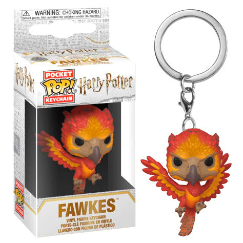 Imagen 1 - Llavero Pocket Pop Harry Potter Fawkes