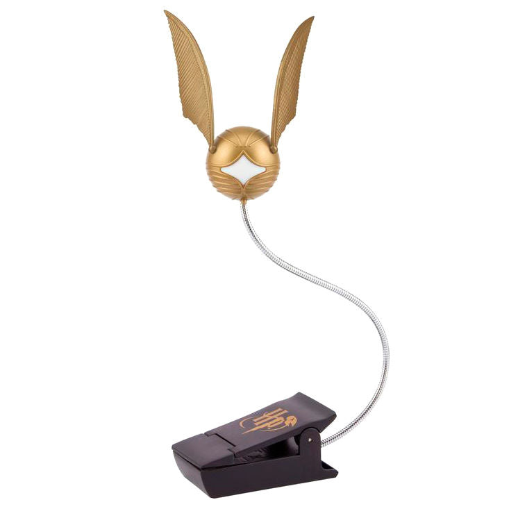 Imagen de Lampara Flexo Snitch Dorada Harry Potter parte de nuestra colección en Espadas y más, sitio oficial.
