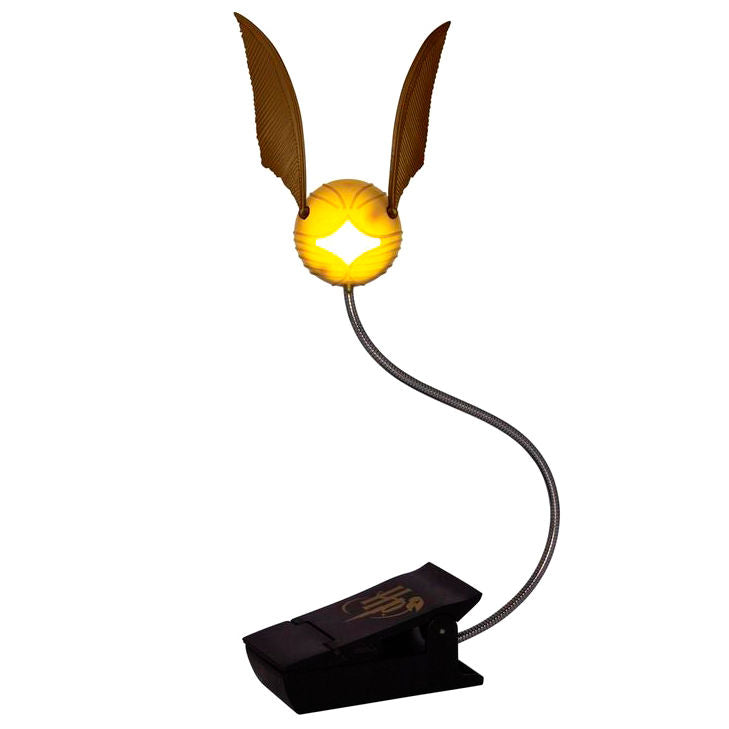 Imagen de Lampara Flexo Snitch Dorada Harry Potter parte de nuestra colección en Espadas y más, sitio oficial.