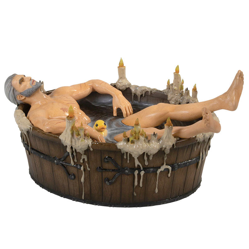 Imagen de Estatua Geralt En Bañera The Witcher 3 Wild Hunt 20Cm parte de nuestra colección en Espadas y más, sitio oficial.