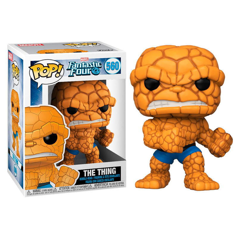 Imagen 1 - Figura Pop Marvel Los 4 Fantasticos The Thing