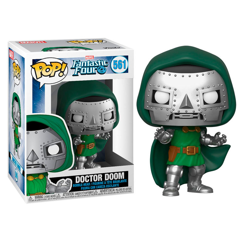 Imagen 1 - Figura Pop Marvel Los 4 Fantasticos Doctor Doom