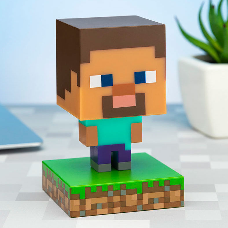 Imagen 1 de Lampara Icons Steve Minecraft