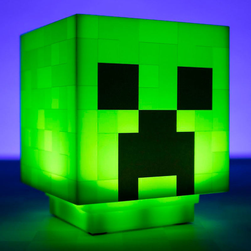 Imagen 1 - Lampara Creeper Minecraft
