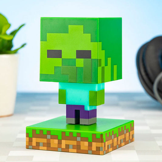 Imagen 2 - Lampara Icons Zombie Minecraft
