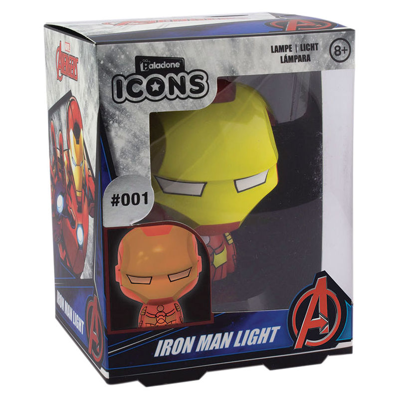 Imagen 1 - Lampara Icons Iron Man Marvel