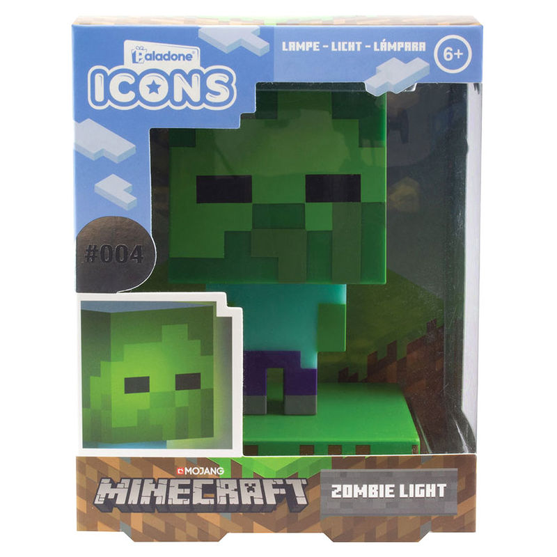 Imagen 4 - Lampara Icons Zombie Minecraft