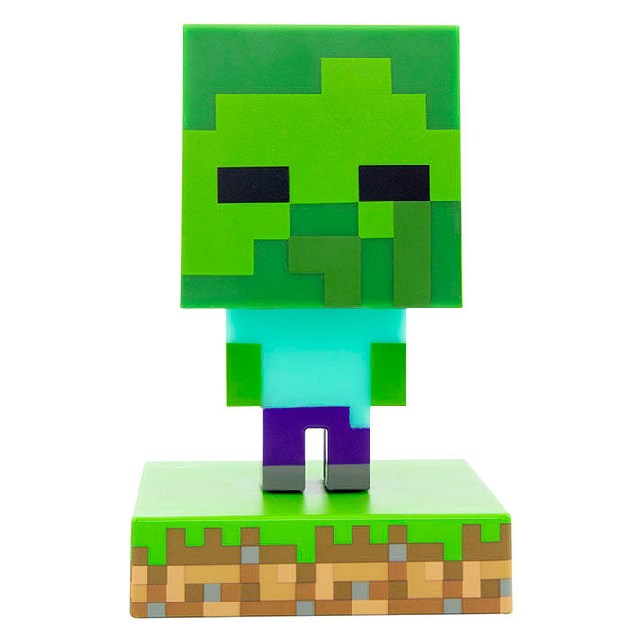 Imagen 5 - Lampara Icons Zombie Minecraft